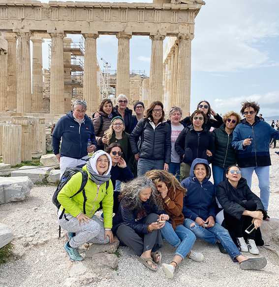 womens-travel acropolis athens